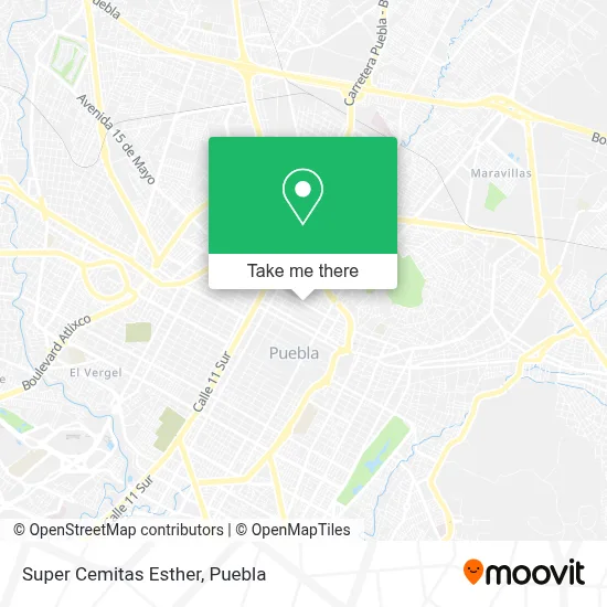 Super Cemitas Esther map