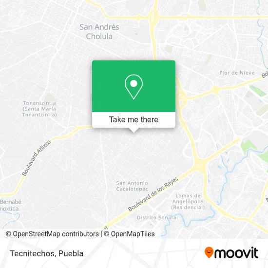 Tecnitechos map