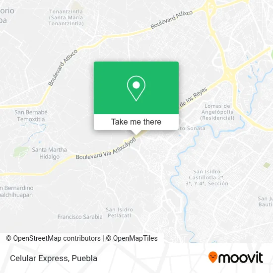 Celular Express map