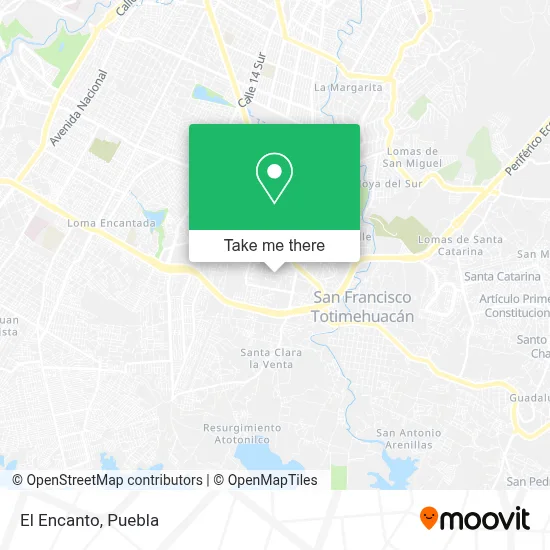 El Encanto map