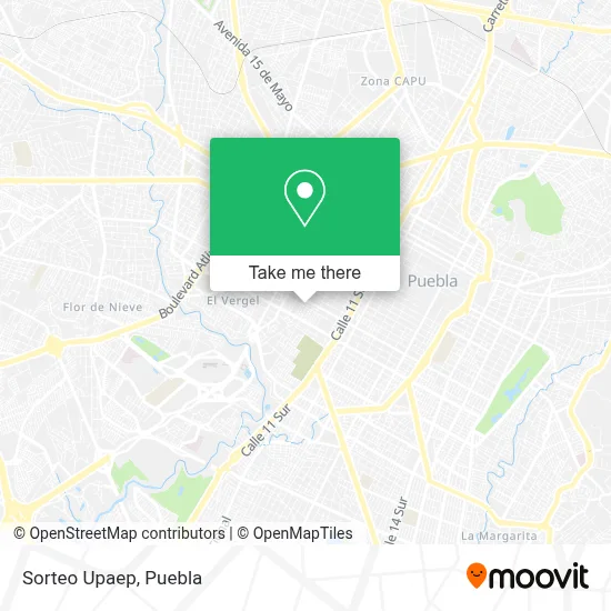 Sorteo Upaep map