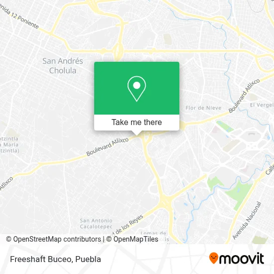 Freeshaft Buceo map