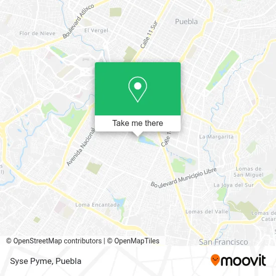Syse Pyme map
