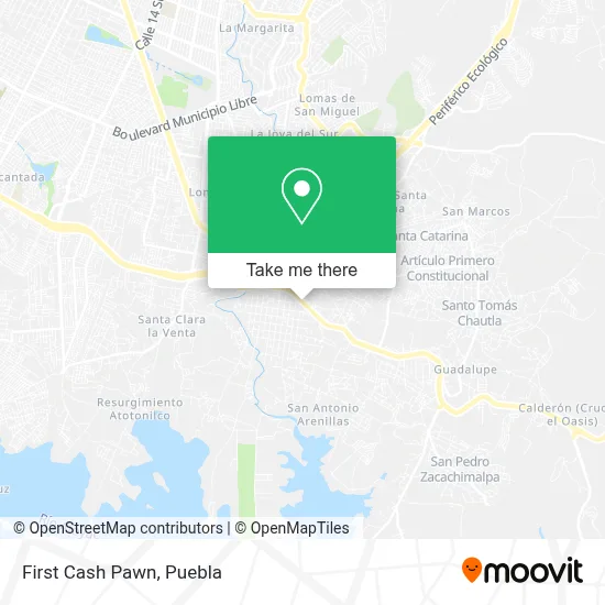 First Cash Pawn map
