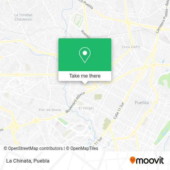 La Chinata map