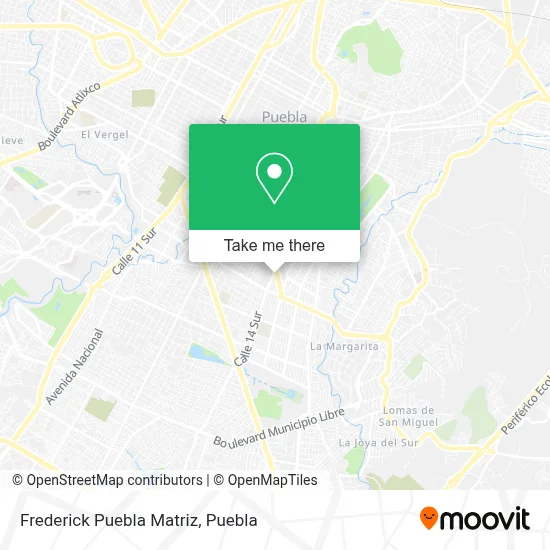 Frederick Puebla Matriz map