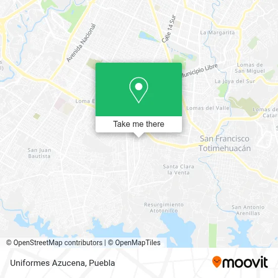 Uniformes Azucena map