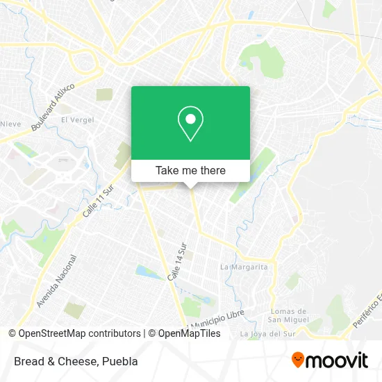 Bread & Cheese map