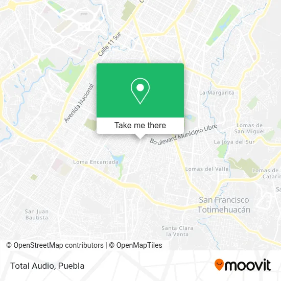 Total Audio map