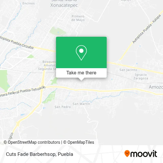 Cuts Fade Barberhsop map