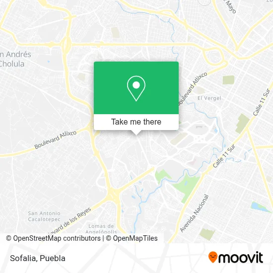 Sofalia map