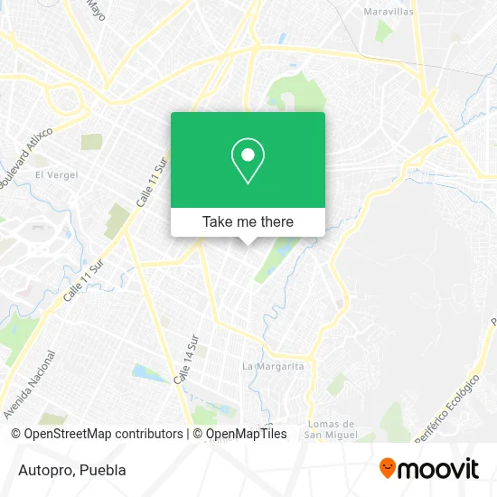 Autopro map