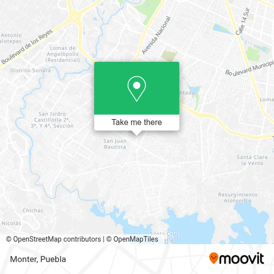 Monter map