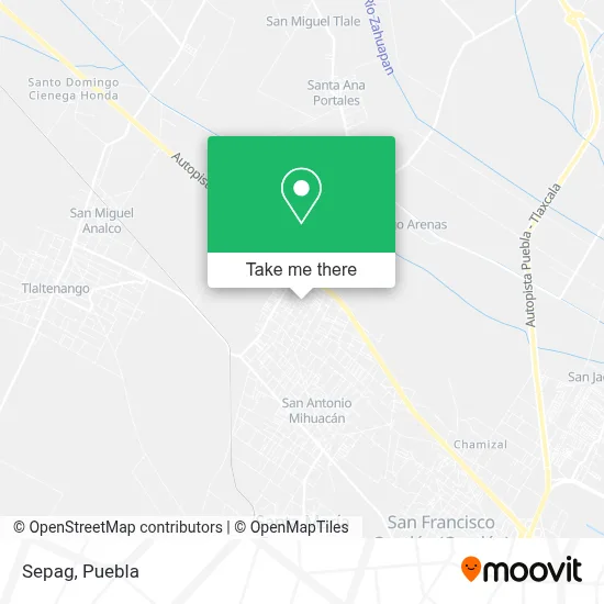 Sepag map