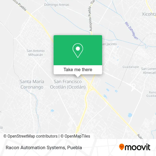 Racon Automation Systems map