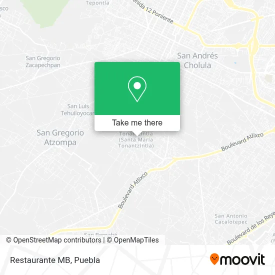 Restaurante MB map