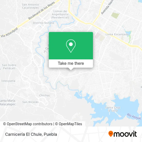 Carnicería El Chule map