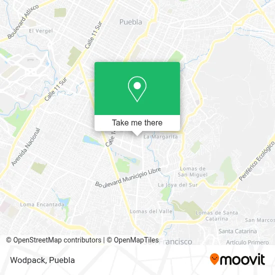 Wodpack map