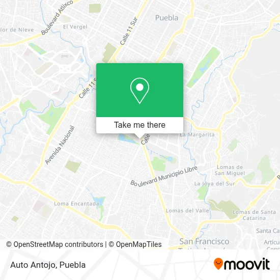 Auto Antojo map