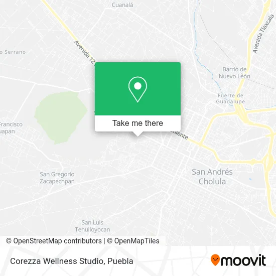 Corezza Wellness Studio map