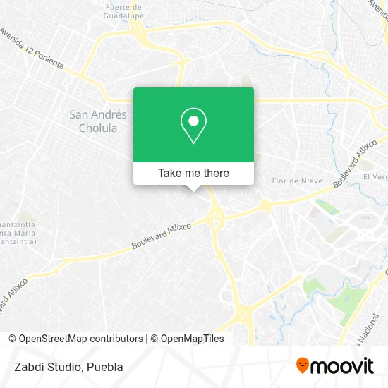 Zabdi Studio map