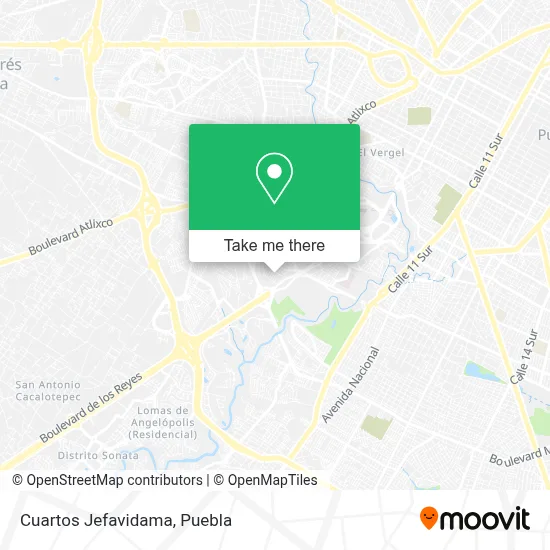 Cuartos Jefavidama map