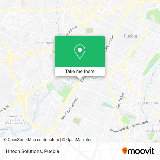 Hitech Solutions map