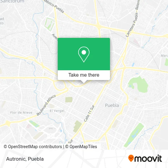 Autronic map
