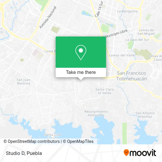 Studio D map