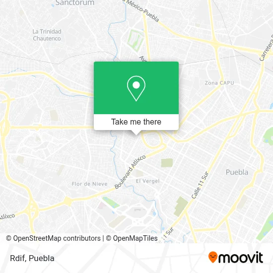 Rdif map