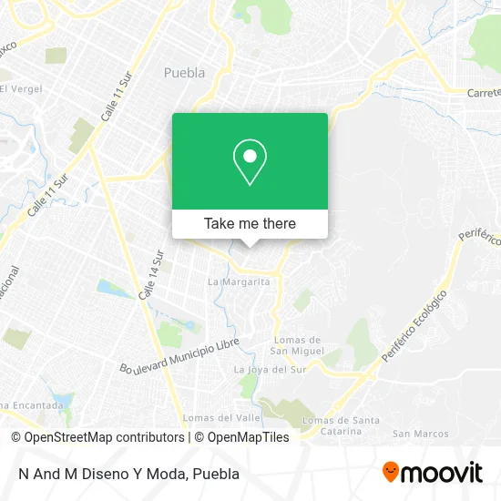 N And M Diseno Y Moda map
