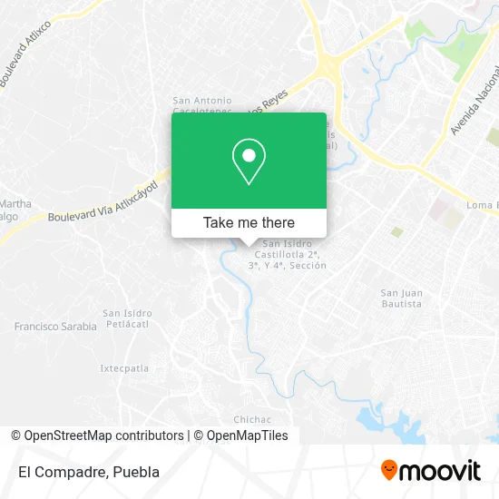 El Compadre map