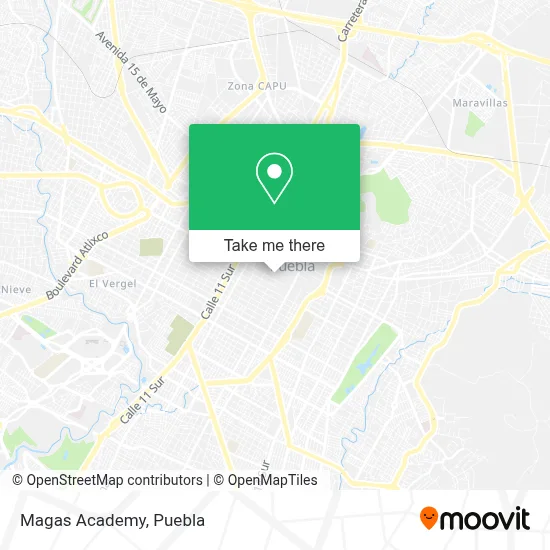 Magas Academy map