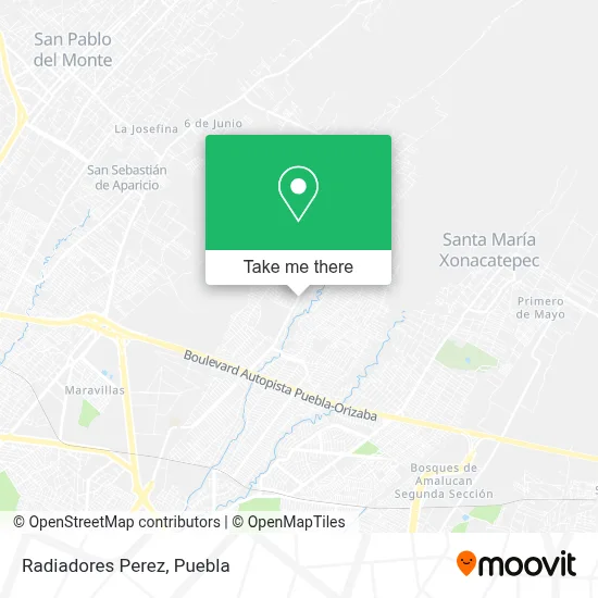 Radiadores Perez map