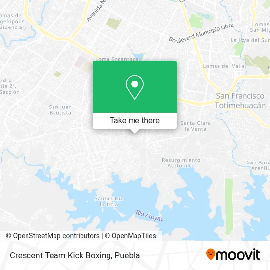 Crescent Team Kick Boxing map