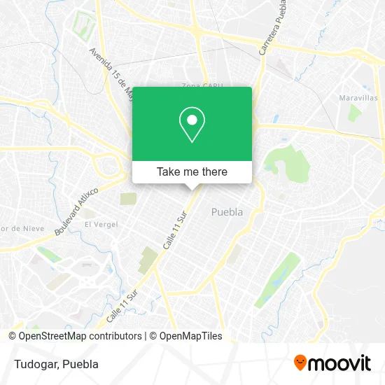 Tudogar map