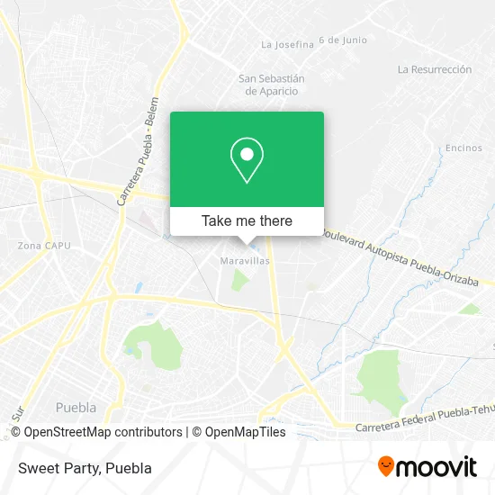 Sweet Party map