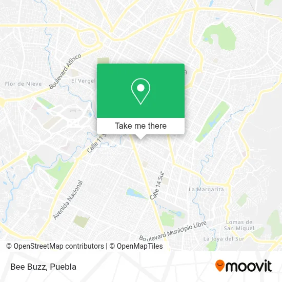 Bee Buzz map