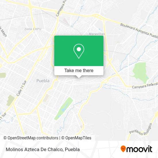 Molinos Azteca De Chalco map