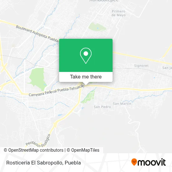 Rosticeria El Sabropollo map
