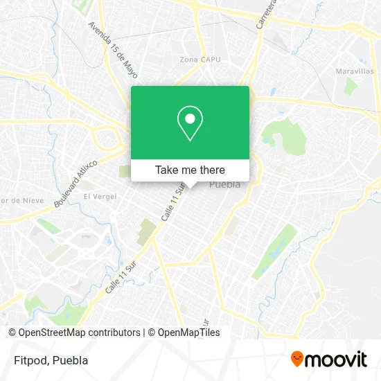 Fitpod map