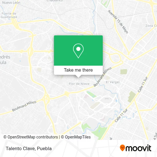 Talento Clave map
