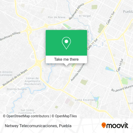 Netwey Telecomunicaciones map