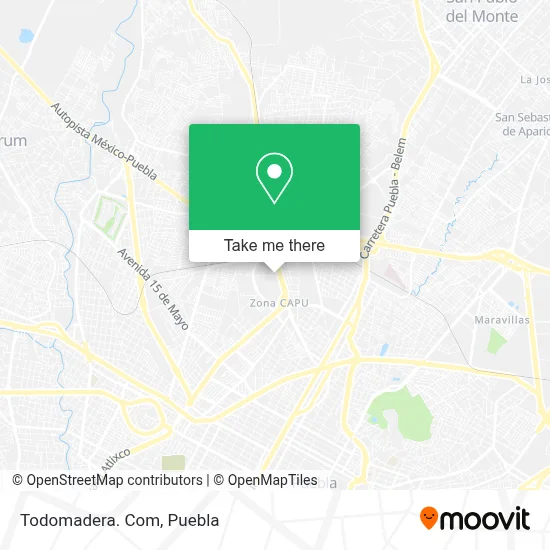 Todomadera. Com map