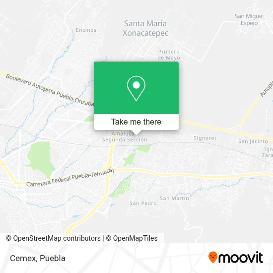 Cemex map