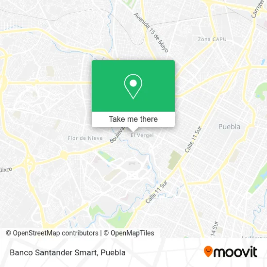Banco Santander Smart map