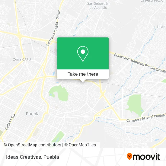 Ideas Creativas map
