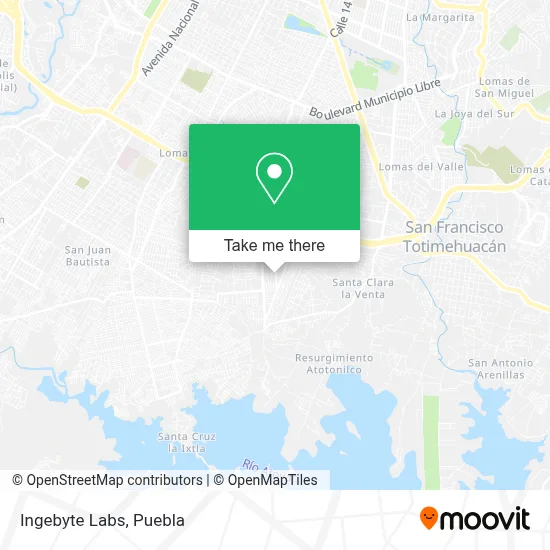 Ingebyte Labs map
