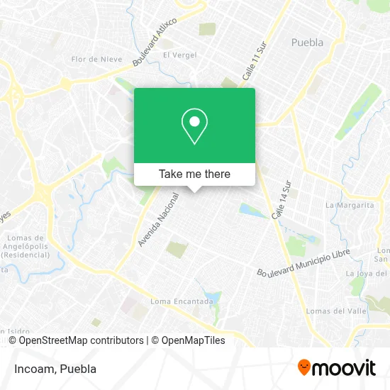 Incoam map