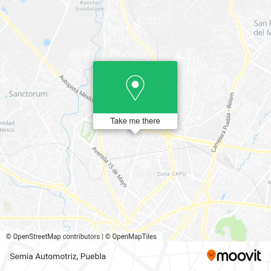 Semia Automotriz map